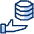 Database Share 2 Icon from Cyber Duotone - Free Set