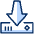 Harddrive Disk Download 3 Icon from Cyber Duotone - Free Set