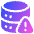 Database Alert Icon from Plump Gradient Set