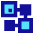 Database Crypto Blockchain Icon from Sharp Pop Set