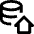 Database Home Icon from Nova Line Set