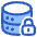 Database Lock Icon from Plump Duo Set