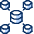 Database Network 4 Icon from Cyber Duotone Set