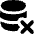 Database Remove Icon from Flex Solid Set