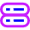 Database Server 4 Icon from Sharp Neon Set