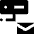 Database Server Mail Icon from Nova Solid Set