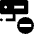 Database Server Subtract Remove Icon from Nova Solid Set