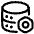 Database Setting Bolt Nut Icon from Plump Line Set