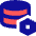 Database Setting Bolt Nut Icon from Sharp Pop Set