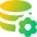 Database Setting Icon from Core Gradient Set