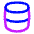 Database Solo Icon from Flex Neon Set