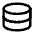 Database Solo Icon from Core Line Set