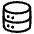 Database Solo Icon from Plump Line Set