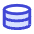 Database Solo Icon from Sharp Duo Set