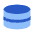 Database Solo Icon from Sharp Flat Set