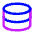 Database Solo Icon from Core Neon Set