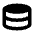 Database Solo Icon from Sharp Remix Set