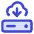 Server Cloud Drive Download Restore Icon from Core Duo Set