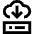 Server Cloud Drive Download Restore Icon from Sharp Line Set
