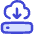 Server Cloud Drive Download Restore Icon from Flex Duo Set