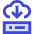 Server Cloud Drive Download Restore Icon from Sharp Duo Set