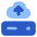 Server Cloud Drive Upload Backup Icon from Core Flat Set