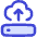 Server Cloud Drive Upload Backup Icon from Flex Duo Set