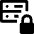 Server Lock Security Icon from Nova Line Icon Set