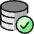 Database Check Icon from Ultimate Colors Set