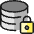 Database Lock Icon from Ultimate Colors Set