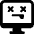 Server Error Desktop Icon from Ultimate Bold Set