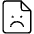 Server Error Document Icon from Ultimate Light Set