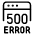 Window Error 500 icon - Free transparent PNG, SVG. No sign up needed.
