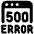 Window Error 500 icon - Free transparent PNG, SVG. No sign up needed.