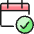Calendar Check 1 icon - Free transparent PNG, SVG. No sign up needed.