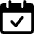 Calendar Check Icon from Ultimate Bold Set