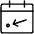 Calendar Date Mark Point Icon from Ultimate Light Set