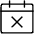 Calendar Disable Icon from Ultimate Light Set