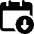 Calendar Download Icon from Ultimate Bold Set