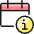 Calendar Information Icon from Ultimate Colors Set