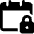 Calendar Lock 1 Icon from Ultimate Bold Set