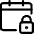 Calendar Lock 1 Icon from Ultimate Regular Set