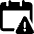 Calendar Warning Icon from Ultimate Bold Set
