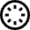 Clock Full Icon from Nova Line Set