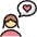 Dating Chat Woman Icon from Ultimate Colors Set