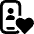 Dating Smartphone Man Icon from Ultimate Bold Set