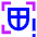 Deepfake Detection Icon from Sharp Neon Set