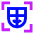 Deepfake Target Icon from Sharp Neon Set