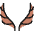 Deer Antlers 1 Icon from Ultimate Colors Set