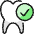 Dentistry Tooth Check Icon from Ultimate Colors Set